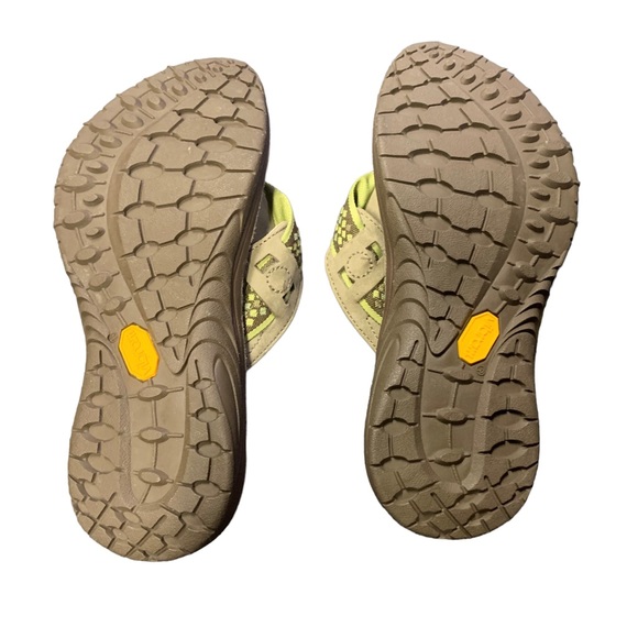 Merrell Vibram Wedge Thong Sandals Size 6 EUC - Picture 4 of 4